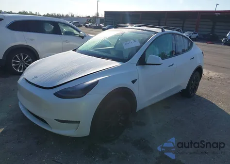 2023 Tesla Model Y Awd/Long Range Dual Motor All-Wheel Drive from USA, damaged, VIN 7SAYGAEE2PF640590